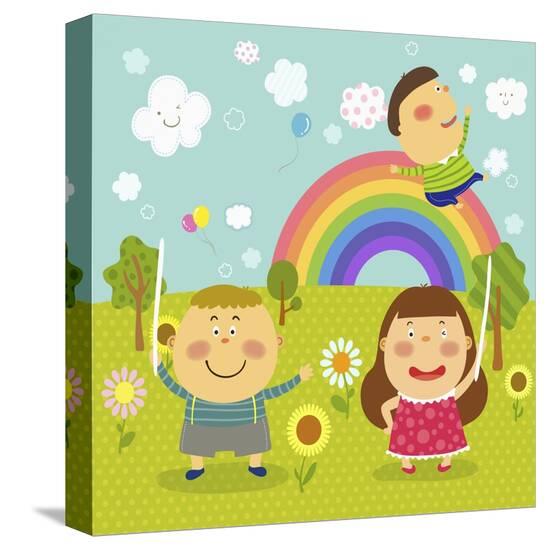 Stretched Canvas Print, , large