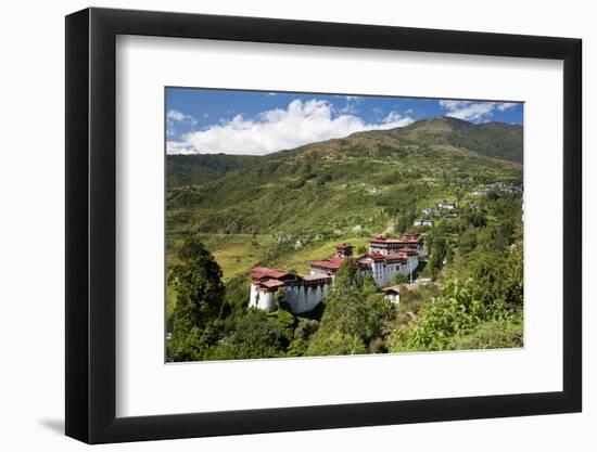 Tongsa Dzong, Buddhist Monastery and Fortress, in Tongsa, Bhutan-Peter Adams-Framed Photographic Print