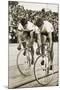 Toni Merkens and Albert Sellinger Starting the 1000 Metre Bike Race at the Berlin Olympic Games,?-German photographer-Mounted Premium Photographic Print