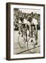 Toni Merkens and Albert Sellinger Starting the 1000 Metre Bike Race at the Berlin Olympic Games,?-German photographer-Framed Photographic Print