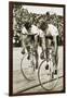 Toni Merkens and Albert Sellinger Starting the 1000 Metre Bike Race at the Berlin Olympic Games,?-German photographer-Framed Photographic Print