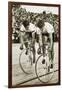 Toni Merkens and Albert Sellinger Starting the 1000 Metre Bike Race at the Berlin Olympic Games,?-German photographer-Framed Photographic Print