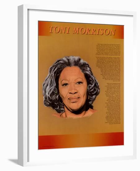 Toni Morrison-null-Framed Art Print