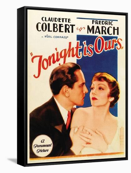 Tonight Is Ours, 1933-null-Framed Stretched Canvas