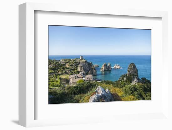 Tonnara Di Scopello, Ancient Tuna Fish Working Plant-Guido Cozzi-Framed Photographic Print