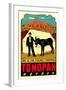 Tonopah, Nevada Decal-null-Framed Art Print