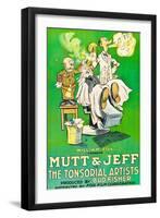 Tonsorial Artists-null-Framed Art Print