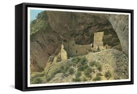 Tonto Cliff Dwellings, Apache Trail-null-Framed Stretched Canvas