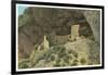 Tonto Cliff Dwellings, Apache Trail-null-Framed Art Print