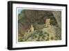 Tonto Cliff Dwellings, Apache Trail-null-Framed Premium Giclee Print