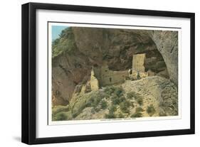 Tonto Cliff Dwellings, Apache Trail-null-Framed Art Print