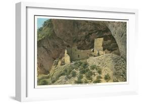 Tonto Cliff Dwellings, Apache Trail-null-Framed Art Print