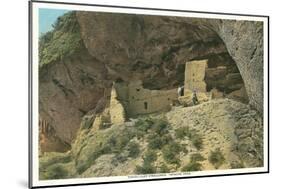 Tonto Cliff Dwellings, Apache Trail-null-Mounted Art Print