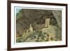 Tonto Cliff Dwellings, Apache Trail-null-Framed Art Print