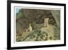 Tonto Cliff Dwellings, Apache Trail-null-Framed Art Print