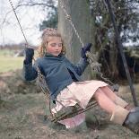 Gipsy child with a puppy, Lewes, Sussex, 1963-Tony Boxall-Photographic Print