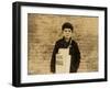 Tony Casale known as 'Bologna' Aged 11, Selling Papers for 4 Years, 1909-Lewis Wickes Hine-Framed Photographic Print