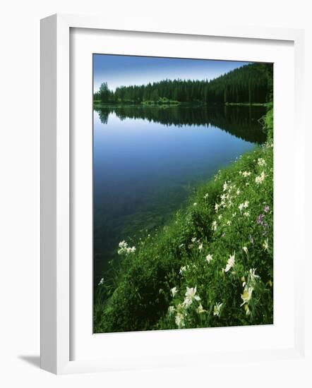 Tony Grove Lake, Uinta-Wasatch-Cache National Forest, Utah, USA-Charles Gurche-Framed Photographic Print