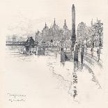 Colonnade Near the Pont Des Invalides, C1900-Tony Grubhofer-Giclee Print