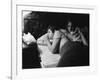 Tony Roberts and Diane Keaton PLAY IT AGA SAM, 1972 directed by Woody Allen (b/w photo)-null-Framed Photo
