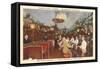 Tony's Log Cabin Restaurant, Santa Barbara, California-null-Framed Stretched Canvas