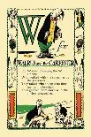 W for Walrus and the Carpenter-Tony Sarge-Art Print