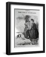 "Tony", the Child Drunkard, C.1860-null-Framed Giclee Print