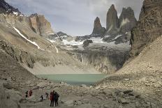Volcan Villarrica and Lao Villarrica at Pucon, Lakes District, Southern Chile, South America-Tony-Photographic Print
