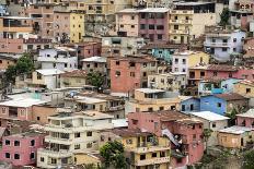 Las Penas barrio, historic centre on the hill of Cerro Santa Ana, Guayaquil, Ecuador, South America-Tony Waltham-Photographic Print