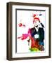 Tony Watercolor-Lora Feldman-Framed Art Print