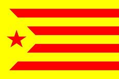 Catalan Nationalist Flag-tony4urban-Art Print