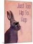 Too Hip to Hop Pink-Fab Funky-Mounted Art Print