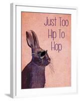 Too Hip to Hop Pink-Fab Funky-Framed Art Print