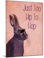 Too Hip to Hop Pink-Fab Funky-Mounted Art Print