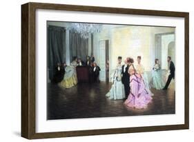 Too Soon-James Tissot-Framed Art Print