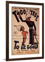 Too True to Be Good by Bernard Shaw at the Guild Theatre, c.1932-Frank Watts-Framed Giclee Print