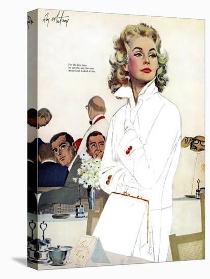 Too Young for Trouble - Saturday Evening Post "Leading Ladies", May 7, 1960 pg.42-Coby Whitmore-Stretched Canvas