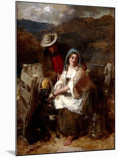 Too Young to Be Married, 1869-Thomas Faed-Mounted Giclee Print