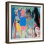 Took The Red Eye-Beth A. Forst-Framed Art Print