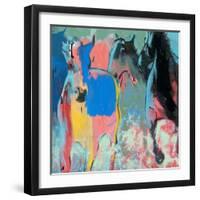 Took The Red Eye-Beth A. Forst-Framed Art Print