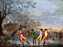 Winter Amusement: a View in Hyde Park from the Moated House, Late 18th Century-Tookey-Framed Giclee Print