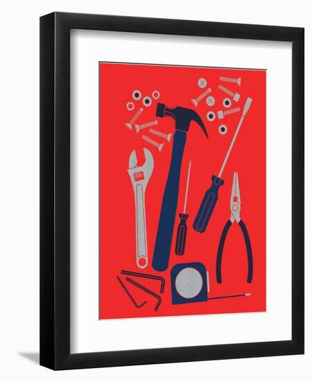 Tool Box-null-Framed Premium Giclee Print