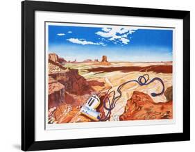 Tool in Landscape-Martha Edelheit-Framed Limited Edition