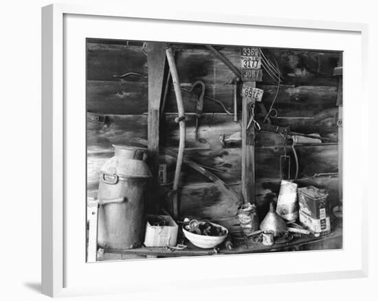 Tool Shed-John Collier-Framed Photographic Print