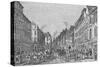 Tooley Street in the First Half of the Nineteenth Century, c1840, (1912)-null-Stretched Canvas