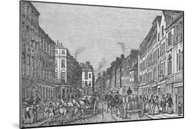 Tooley Street in the First Half of the Nineteenth Century, c1840, (1912)-null-Mounted Giclee Print