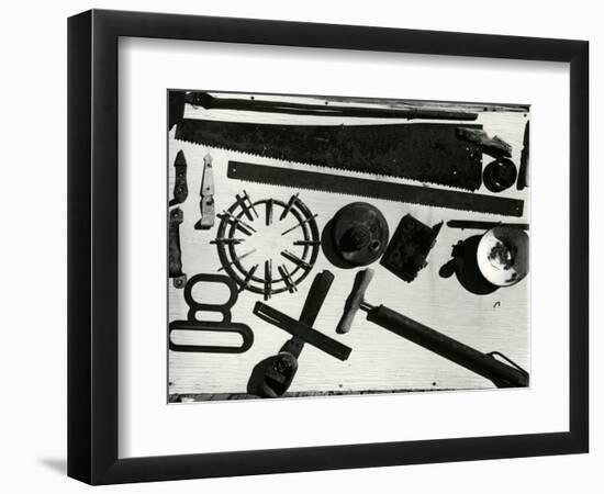 Tools, c. 1940-Brett Weston-Framed Photographic Print