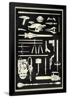 Tools of the Trade - Hero Weapons-null-Framed Poster