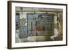 Tools on Wall in Old Repair Shop in Persembe Pazar, Istanbul, Turkey-Ali Kabas-Framed Photographic Print