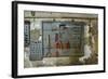 Tools on Wall in Old Repair Shop in Persembe Pazar, Istanbul, Turkey-Ali Kabas-Framed Photographic Print